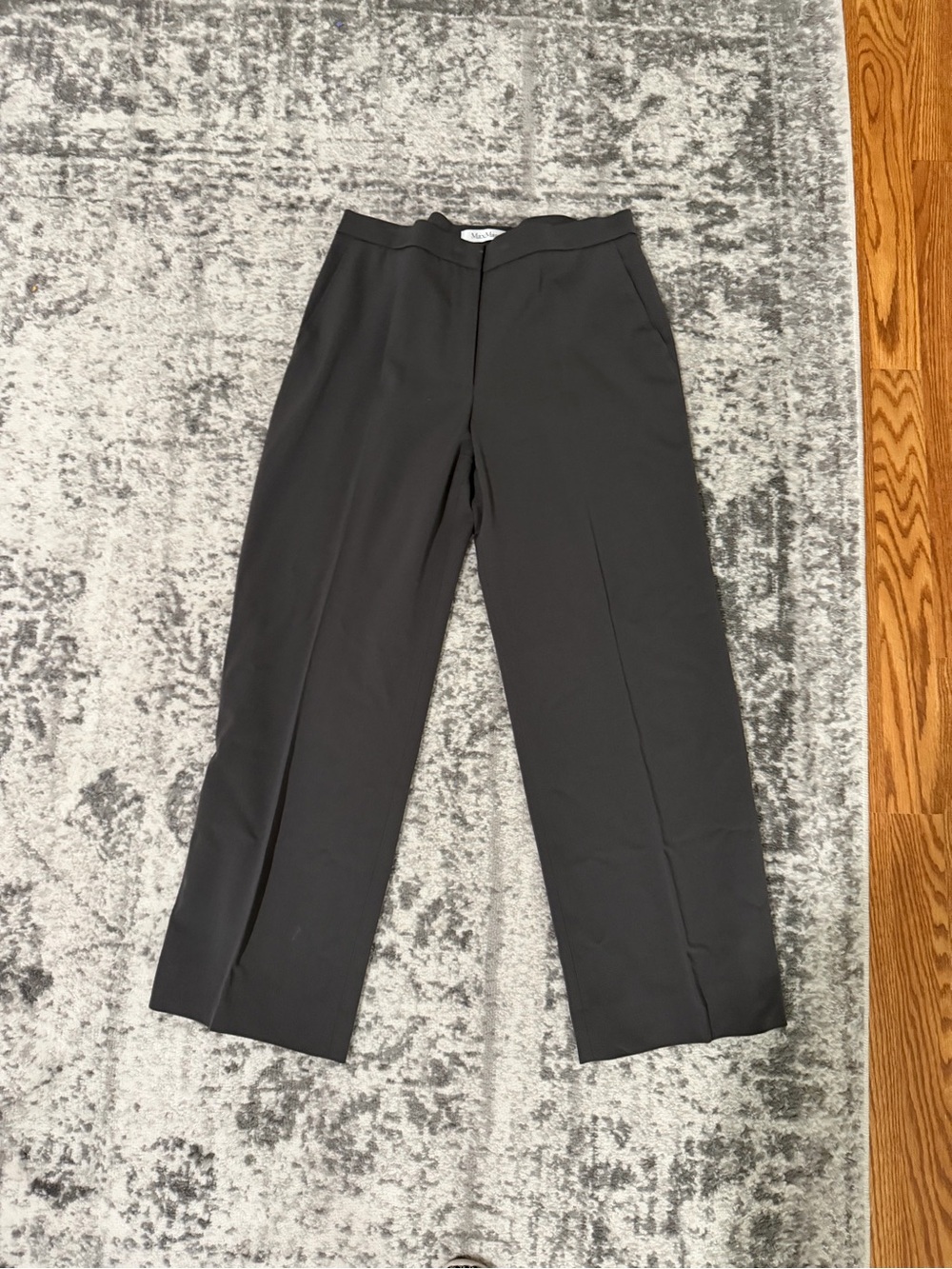 Max Mara Classic Straight-Leg Dress Pants Sz 40/10